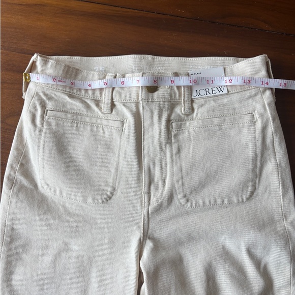 NWT J. Crew High-Rise Flare 1996 Jeans - Picture 7 of 10